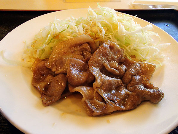 豚のしょうが焼き定食